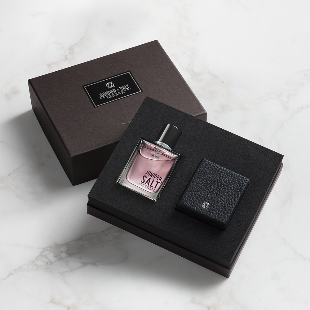 Eau de parfum Juniper + Salt Travel